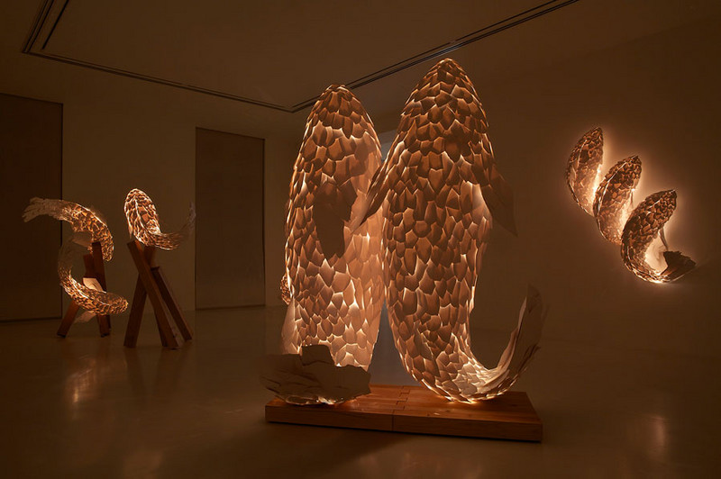 Fish Lamps by Frank Gehry